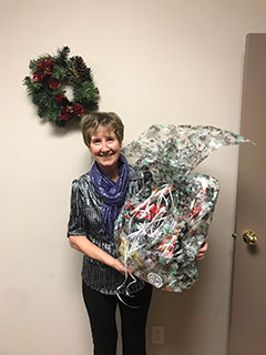 Christmas Gift Basket Winner Ardith White
