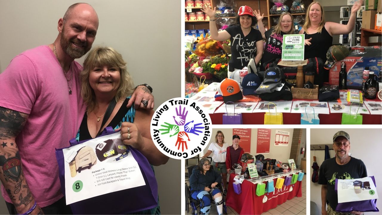 Springbrook Raffle Winners Spring Raffle Success! - Trail Association for Community Living