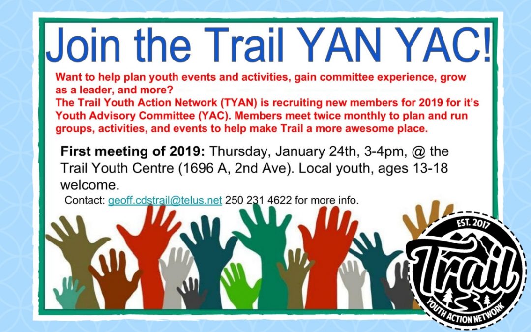 Join the Trail Youth Advisory Council!